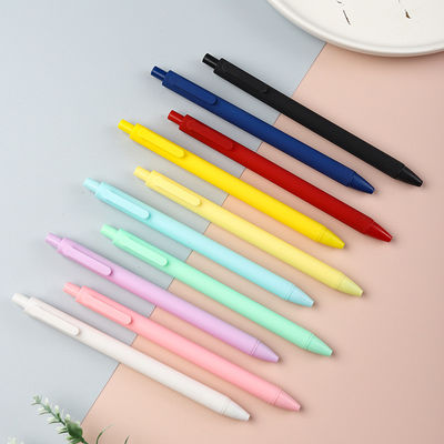 Buy Minimalist Office Creative Gel Ink Pen Macaron Press Pen Sweet Colors Gift Gel Pen online manufacture