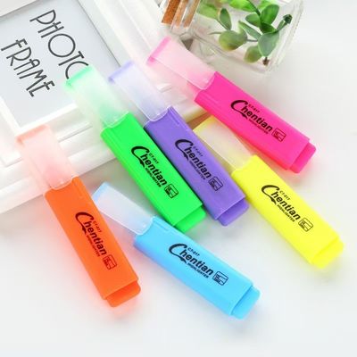 Buy Six Color Fluorescent Highlighter Pen Large Capacity Marker Pen Coloring Marking online manufacture