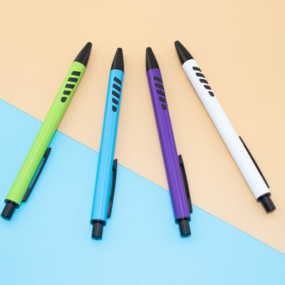 Buy Quality Classic Press Ball Pen Gift Ballpoint Pen 1.0mm Metal Click Pen Office School Supply online manufacture