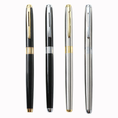 Giá tốt. 0.5mm văn phòng quảng cáo sáng tạo Gel Ink Pen Kinh doanh kim loại chữ ký Pen trực tuyến