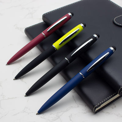 Good price Metal Soft Touch Feeling Ballpoint Pen 1.0mm Multi Color Touch Screen Ball Pen online