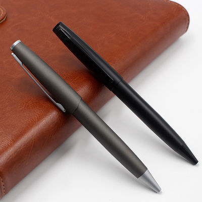 Good price Metal Matte Twist Signature Pen 1.0mm Business Office Bullet Ball Pen online