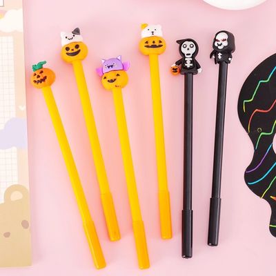 Giá tốt. Halloween bút mực Gel nhựa Dưa chuột Skeleton Sinh viên quà Bút trung tính trực tuyến