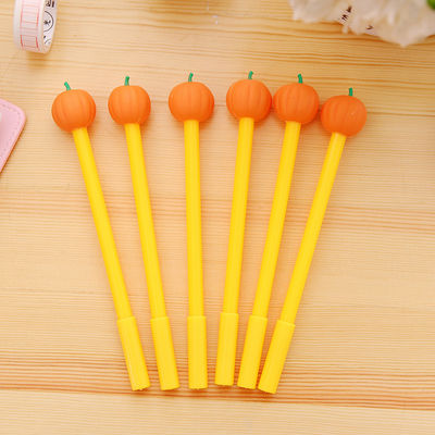 Bút gel hình quả bí ngô dễ thương 0,5mm Bút chữ ký trung tính Quà tặng Halloween sáng tạo