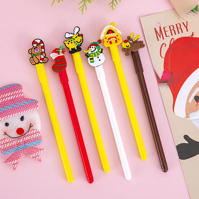 Christmas Series Neutral Pen 0.5mm Black Water dựa trên Cartoon Gift Gel Pen