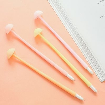 Good price Creative Mushroom Style Silicone Gel Pen 0.5mm Cute Luminous Neutral Pen Stationery online