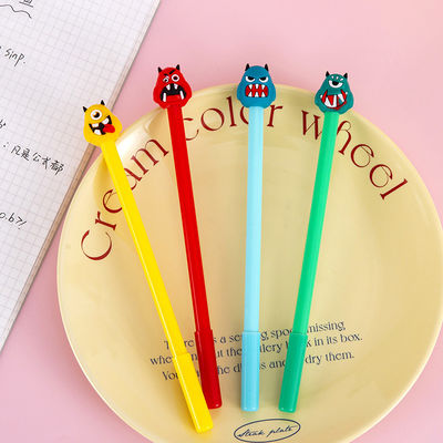 Funny Cute Halloween Signature Pen 0.5mm Black Ink Gift Monster Gel Pen Cho Trẻ em