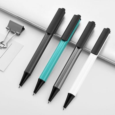 Good price Sample Design Metal Press Ballpoint Pen 0.5mm Engraved Logo Advertising Pen Office Pen online
