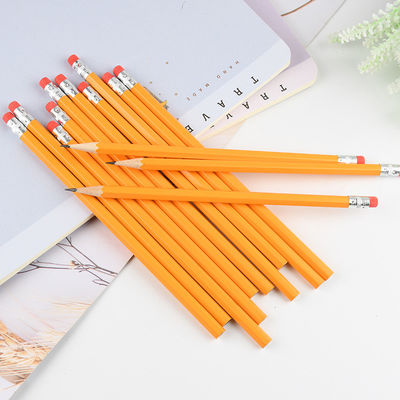 Good price School Student Art Sketch Writing Pencil HB Hexagonal Barrel Yellow Wooden Pencil online