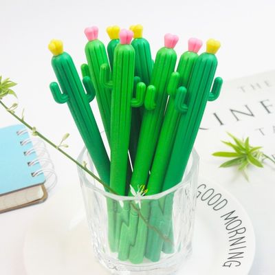 Giá tốt. Nỗ lực cầm gọn Pen Gel viết gọn 0.5mm Cactus Silicone Neutral Pen trực tuyến
