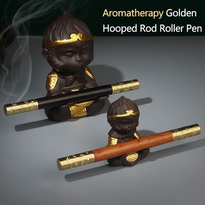 Giá tốt. Món quà thuốc thơm bút cuộn bóng kiểu Trung Quốc Monkeyking Golden Cudgel Hooped Rod trực tuyến