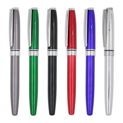 Goede prijs. Metalen Roller Ball Pen 1.0mm Bullet Tip Classic Ballpoint Pen Gel Ink Signature Pen online