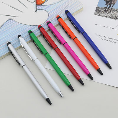 Giá tốt. Colorful Metal Ballpoint Pen Touch Screen Twist Stylus Ball Pen Đối với doanh nghiệp văn phòng trực tuyến