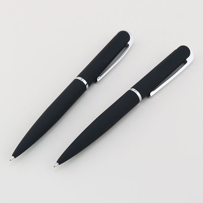 Good price Business Ball Pen With Logo Metal Rotating Soft Coating Soft Touch Ballpoint Pen online