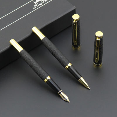 Goede prijs. Gepersonaliseerd zakelijk geschenk Fountain Pen Dubbeldoel Luxe metalen rolpen online