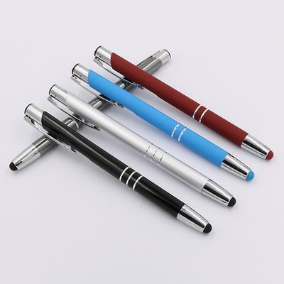 Giá tốt. Văn phòng kim loại bút bóng 2 trong 1 đa chức năng màn hình nhôm bút bóng stylus trực tuyến