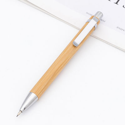 Giá tốt. Trường học Cây tre Bamboo Bút tự động bút chì Eco Friendly bút chì với kẹp thép trực tuyến