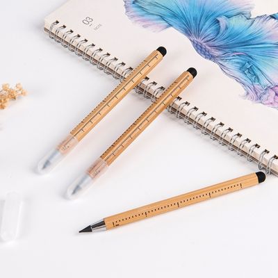 Good price Bamboo Creative Pencil Eternal Pencil Scale Stylus Pens For Touch Screens online
