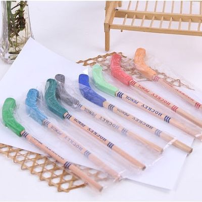 Good price Portable Hockey HB Pencils With Eraser Creative Rubber Sketch Pencil Set For Kids online