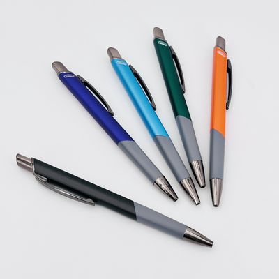 Good price Press Aluminum Gel Pen 0.5mm Multi-color Square Barrel Metal Neutral Pen Stationery Supply online