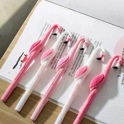 Giá tốt. Thiết kế bút bích lớn Flamingo Silicone trung tính 0.5mm Quick Dry Ink Soft Rubber Gel Pen trực tuyến