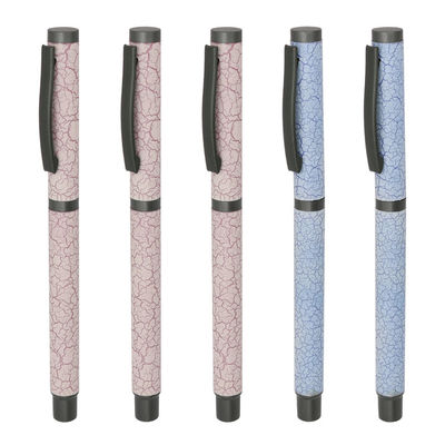 Good price Aluminum Roller Ball Pen Specialty Paper Surface Roller Pen Insertable Cap Pen online