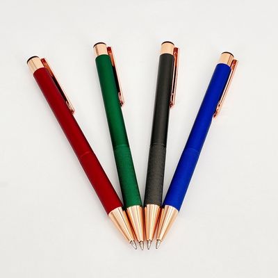 Good price Simple Press Metal Ballpoint Pen Wholesale Matte Roller Ball Pen For Business Gifts online