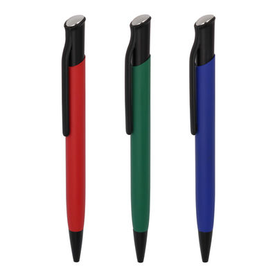 Good price Office School Stationery Metal Bevel Top Pressing Ballpoint Pen With Logo online