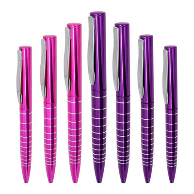Good price Promotional Twist-type Metal Ballpoint Pens With Blue Ink 1.0mm Advertising Office Gift Pen online