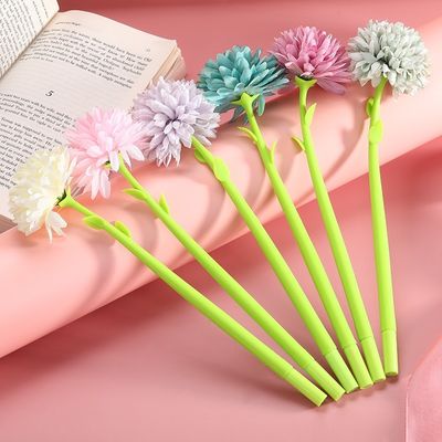 Good price Creative Silicone Colorful Meganium Neutral Pen Plastic 0.5mm Gel Pen online