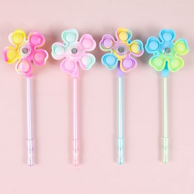 Good price Unique Windmill Design Gel Pen 0.5mm Plastic Students Gift Pen online