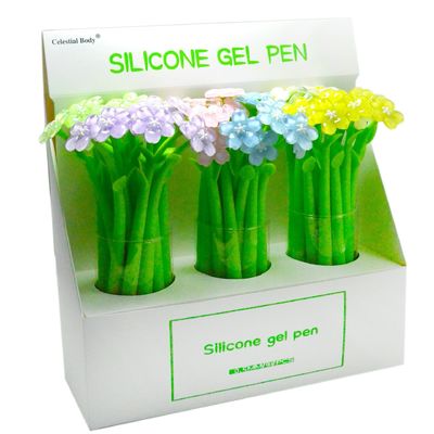 Good price Promotion Creative Acrylic Crystal Daisy Flower Silicone Neutral Pen For Gift online