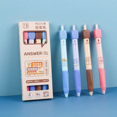 Good price ST Valve Turning Answer Neutral Exam Writing Pen Soft Rubber Sheath Gel Pen online