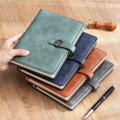 Good price 118 Sheets Wood Free Paper Business Notebook With Durable PU Leather Cover online
