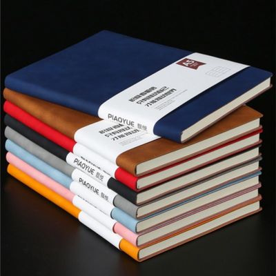 Good price Customizable A5 A6 B5 Velvet PU Leather Cover Notebook for Business Gifts School Supplies online