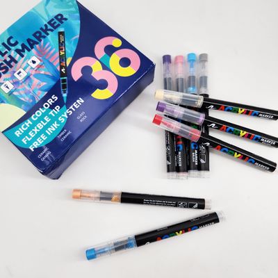 Goede prijs. Kleurrijke schilderpennen Studenten Direct Liquid Acrylic Marker Pen online