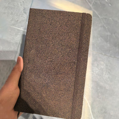 Sustainable Office Essential Coffee Ground Notebook With Embossing Logo