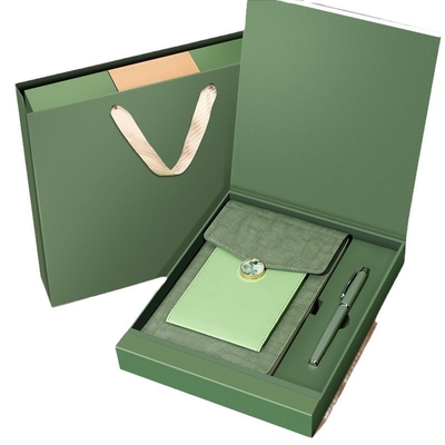 3D Color Clasp Customization Notebook Multi-Pocket Design Gift Box Pen Thermos Set
